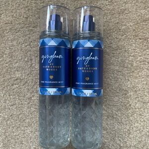 Bath & Body Works Gingham Blue Fragrance Mist Duo